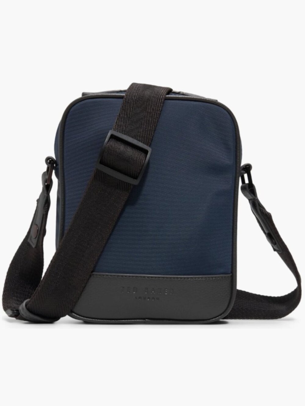 NWT Ted Baker London Fairford Sling Crossbody Bag (Navy Nylon/Black Coffee) - Picture 1 of 6